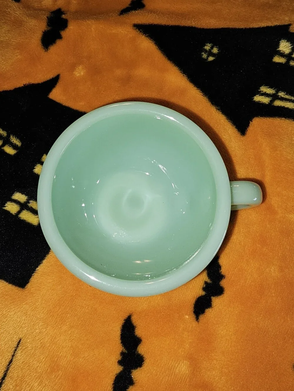 Fire King JADEITE 6oz Cup & Saucer